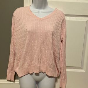 Kim rogers Light pink sweater